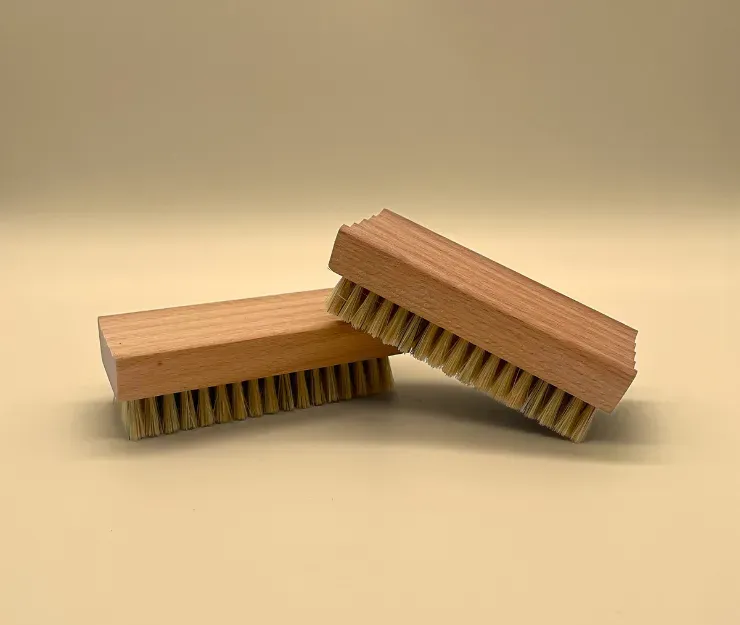 Brosse à ongle porte savon en bois