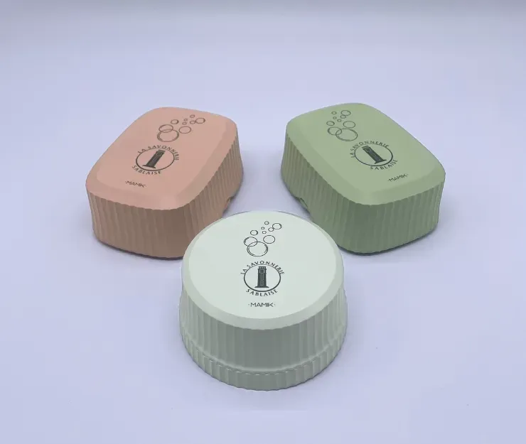 Boite à savon en plastique recyclé