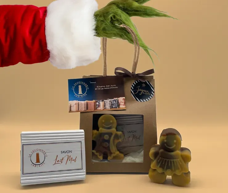 Le duo de Noël - Savons saponifiés à froid