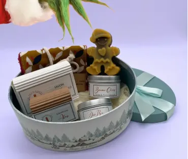 Coffret découverte de Noël - Savons saponifiés à froid