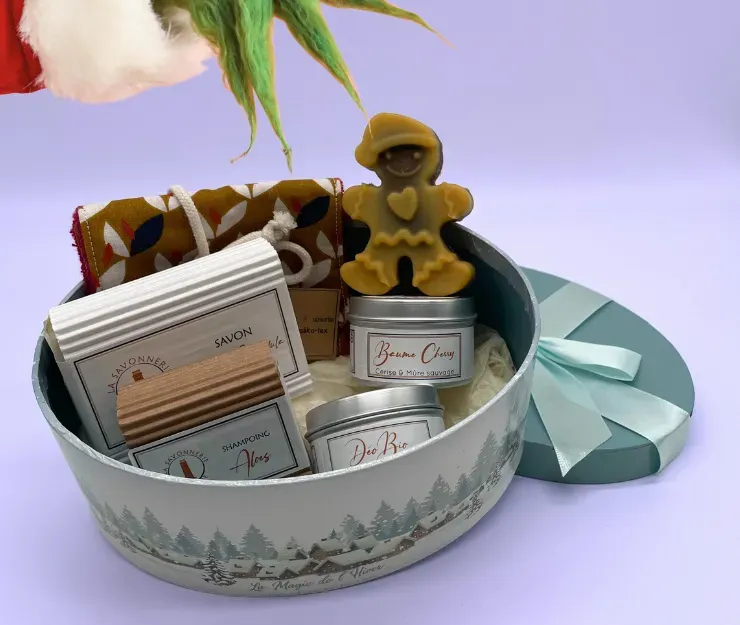 Coffret découverte de Noël - Savons saponifiés à froid